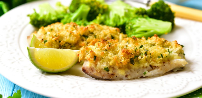 Image of Garlic Baked Cod